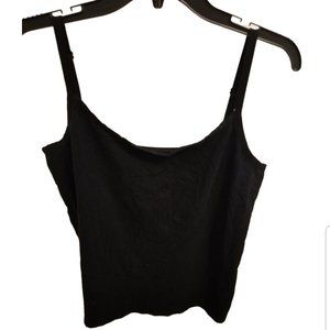 Women's Black Tank Top  Size 3X 22W-24W
